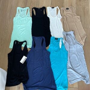 splits 59 gently used (one brand new with tags) tank tops